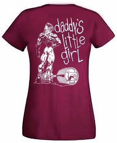 Футболка жіноча DaddysGirl (bordo) SF-05-14-S фото