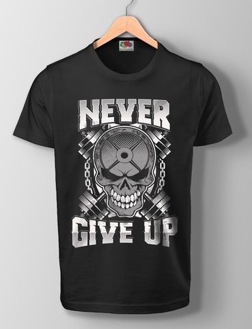 Футболка чоловіча NEVER GIVE UP SF-04-24-S фото