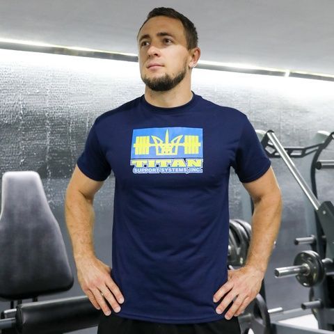 Футболка Titan Ukraine (blue) unisex SF-TITANUAblue-S фото