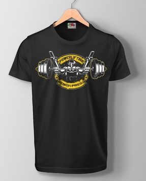 Футболка чоловіча Bench Press 1 (Black) SF-31-08-03-S фото