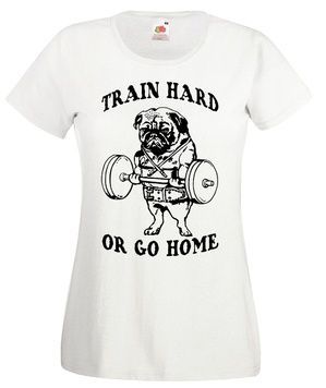 Футболка жіноча MopsTrainHard (White) SF-05-08-XS фото