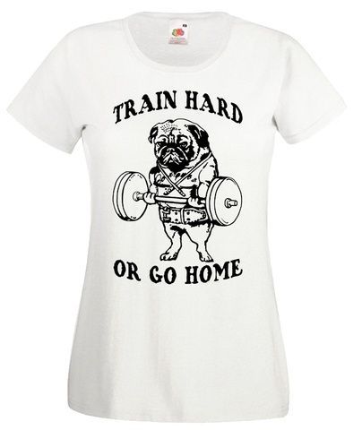 Футболка жіноча MopsTrainHard (White) SF-05-08-XS фото