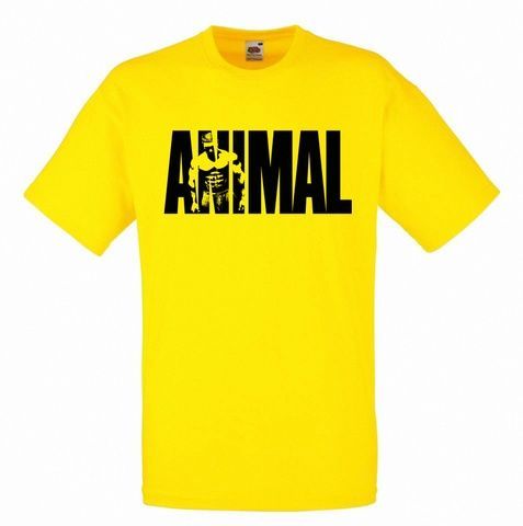 Футболка чоловіча ANIMAL LOGO (Yellow) SF-04-04-S фото
