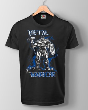 Футболка чоловіча METAL WARIOR (Black) SF-04-19-XL фото