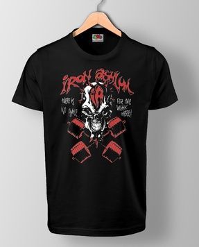 Футболка чоловіча IA SKULL (Black/Red) SF-08-09-01-S фото