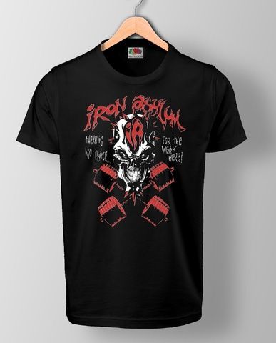 Футболка чоловіча IA SKULL (Black/Red) SF-08-09-01-S фото