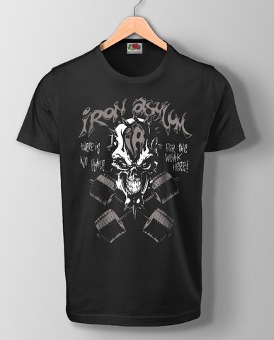Футболка чоловіча IA SKULL (Black) SF-31-08-06-S фото